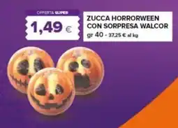 Tigre Zucca Horrorween con sorpresa Walcor offerta