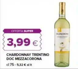 Tigre Chardonnay Trentino Doc Mezzacorona offerta