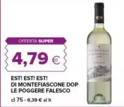 Tigre Est! Est! Est! di Montefiascone DOP Le Poggere Falesco offerta