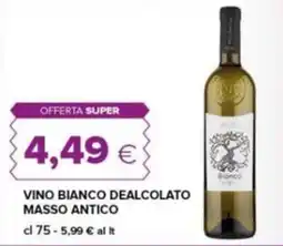 Tigre Vino bianco dealcolato Masso Antico offerta