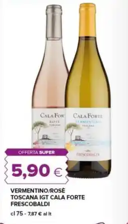 Tigre Vermentino/Rosè Toscana IGT Cala Forte Frescobaldi offerta