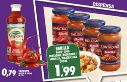 Compri Meglio Barilla Ragu' Sugo Contadino/Bolognese/SalsICCia/Amatriciana offerta