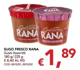 Migross Supermercati e Market Sugo fresco Rana offerta