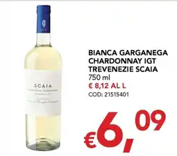 Migross Supermercati e Market Bianca Garganega Chardonnay IGT Trevenezie Scaia offerta