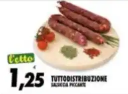 Compri Meglio L'etto Salsiccia Piccante offerta