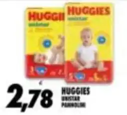 Compri Meglio Huggies unistar pannolini offerta