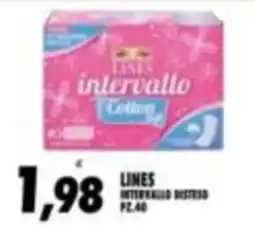 Compri Meglio Lines intervallo cotton offerta
