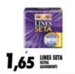 Compri Meglio Lines Seta ultra assorbenti offerta