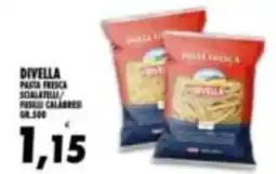 Compri Meglio Divella pasta fresca scialatelli/fusilli calabresi offerta