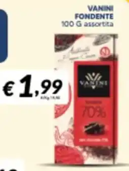 Supermercati Visotto Vanini fondente offerta