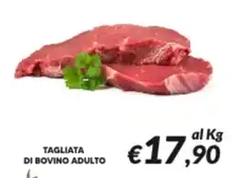 Supermercati Visotto Tagliata di bovino adulto offerta