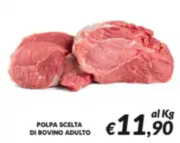 Supermercati Visotto Polpa scelta di bovino adulto offerta