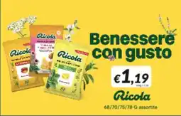 Supermercati Visotto Ricola offerta