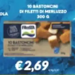 Supermercati Visotto Froza filetti di merluzzo offerta