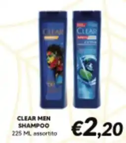 Supermercati Visotto Clear men shampoo offerta
