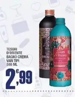Splendidi e Splendenti Tesori d'Oriente bagno crema offerta