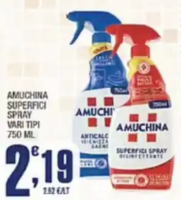 Splendidi e Splendenti Amuchina superfici spray offerta