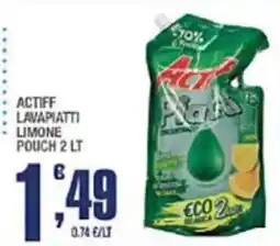 Splendidi e Splendenti Actiff lavapiatti limone offerta
