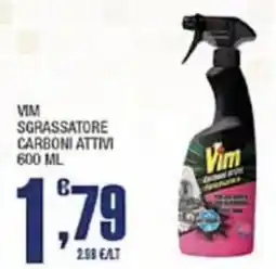 Splendidi e Splendenti Vim sgrassatore carboni attivi offerta
