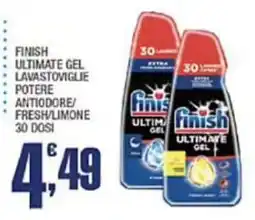Splendidi e Splendenti Finish ultimate gel lavastoviglie offerta