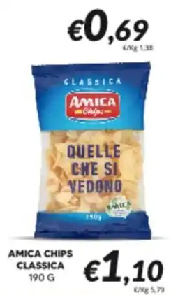 Supermercati Visotto Amica chips classica offerta