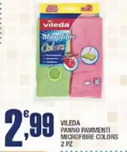Splendidi e Splendenti Vileda panno pavimenti microfibre colors offerta