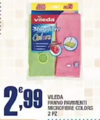 Vileda panno pavimenti microfibre colors