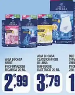 Splendidi e Splendenti Aria di casa varie profumazioni offerta
