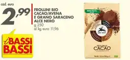 Italmark Frollini bio cacao/avena e grano saraceno alce nero offerta