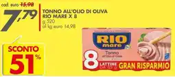 Italmark Tonno all'olio di oliva Rio mare offerta