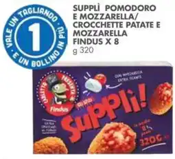 Italmark Supplì Findus offerta