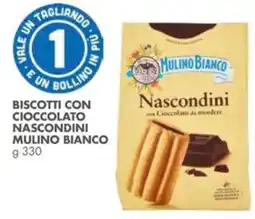 Italmark Biscotti con cioccolato nascondini Mulino Bianco offerta