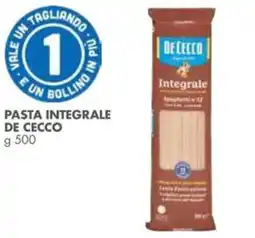Italmark Pasta integrale De Cecco offerta