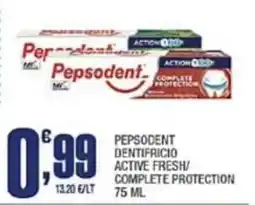 Splendidi e Splendenti Pepsodent dentifricio active fresh/complete protection offerta