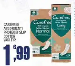 Splendidi e Splendenti Carefree assorbenti proteggi slip cotton offerta