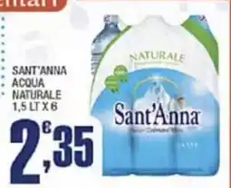 Splendidi e Splendenti Sant'Anna acqua naturale offerta