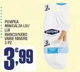 Splendidi e Splendenti Pompea minicalza lei offerta