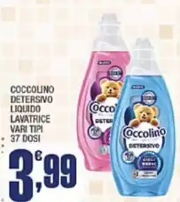 Splendidi e Splendenti Coccolino detersivo liquido lavatrice offerta