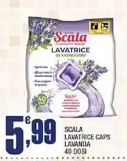 Splendidi e Splendenti Scala lavatrice caps lavanda offerta