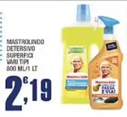 Splendidi e Splendenti Mastrolindo detergente superfici offerta