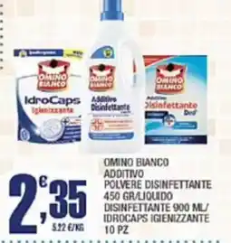 Splendidi e Splendenti Omino Bianco Additivo offerta