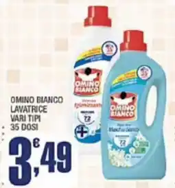 Splendidi e Splendenti Omino Bianco lavatrice offerta