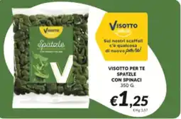 Supermercati Visotto Visotto Spätzle con spinaci offerta