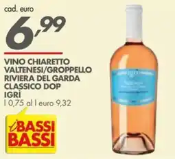 Italmark Vino Chiaretto Valtenesi/Groppello Riviera del Garda Classico Dop Igrì offerta