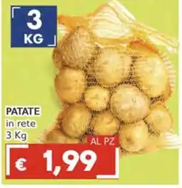 Italy Cash Patate in rete offerta