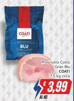 Italy Cash Prosciutto Cotto Gran Blu COATI offerta