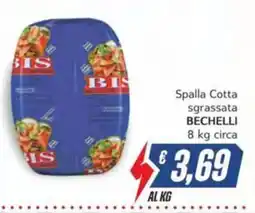 Italy Cash Spalla Cotta sgrassata BECHELLI offerta