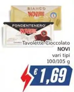 Italy Cash Tavolette Cioccolato NOVI offerta