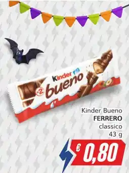 Italy Cash Kinder Bueno FERRERO classico offerta