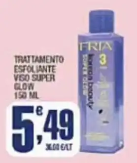 Trattamento esfoliante viso super glow